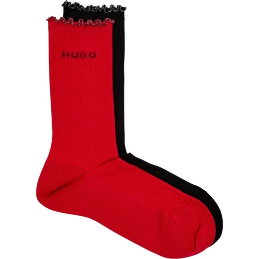 Hugo Bodywear Skarpety 2-pack ze sklepu Gomez Fashion Store w kategorii Skarpetki damskie - zdjęcie 185440539