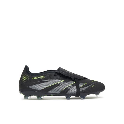 Buty do piłki nożnej adidas Predator Pro Fold-Over Tongue Firm Ground JS4072 Czarny ze sklepu eobuwie.pl w kategorii Buty sportowe męskie - zdjęcie 185440786