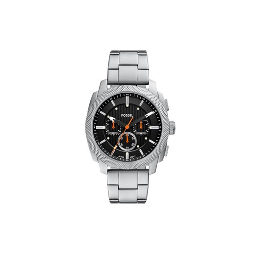 Zegarek Fossil Machine FS6095 Srebrny ze sklepu eobuwie.pl w kategorii Zegarki - zdjęcie 185440788
