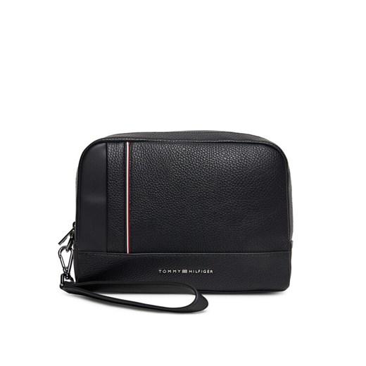 Saszetka Tommy Hilfiger Th Central Pouch AM0AM13790 Czarny ze sklepu eobuwie.pl w kategorii Saszetki - zdjęcie 185440896