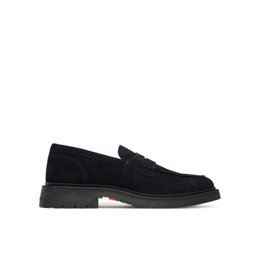 Mokasyny Tommy Hilfiger Comfort Lwt FM0FM05727 Granatowy ze sklepu eobuwie.pl w kategorii Mokasyny męskie - zdjęcie 185440919