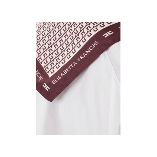 Chusta Elisabetta Franchi FO-15F-56E2-V80 Bordowy Elisabetta Franchi OS eobuwie.pl