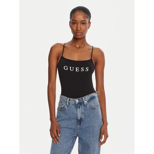 Guess Body O5RM11 KBBU1 Czarny Regular Fit ze sklepu MODIVO w kategorii Bluzki damskie - zdjęcie 185441918