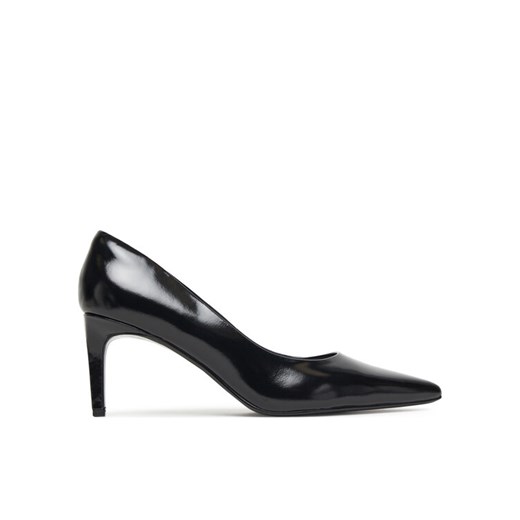 Calvin Klein Szpilki Ess Stiletto 70 Shiny Lth HW0HW02828 Czarny ze sklepu MODIVO w kategorii Czółenka - zdjęcie 185442015