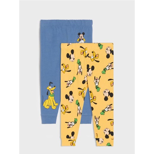 Sinsay - Legginsy 2 pack Mickey Mouse - mid blue ze sklepu Sinsay w kategorii Odzież dla niemowląt - zdjęcie 185443856
