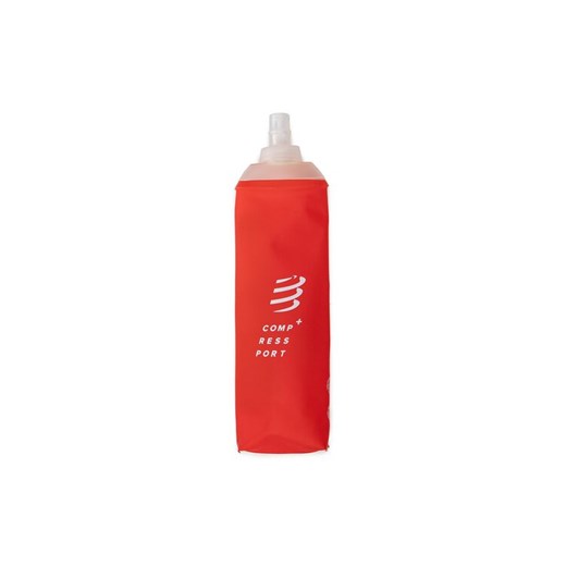Bidon Compressport Ergo Flask CU00080B_300 Czerwony ze sklepu eobuwie.pl w kategorii Bidony i butelki - zdjęcie 185443908