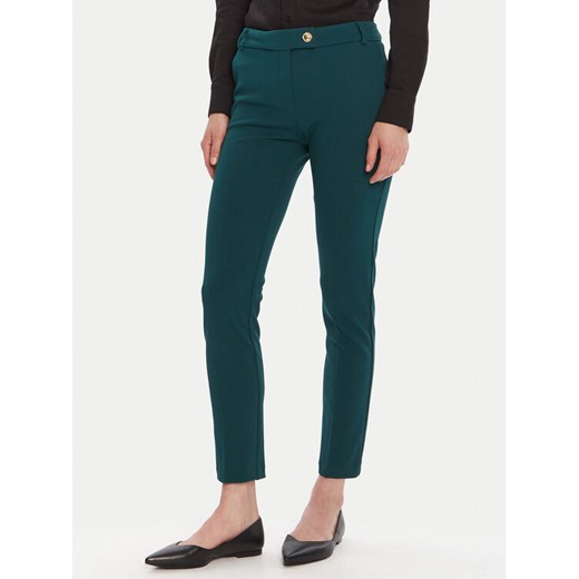 Rinascimento Chinosy CFC0126226003 Zielony Slim Fit ze sklepu MODIVO w kategorii Spodnie damskie - zdjęcie 185444048