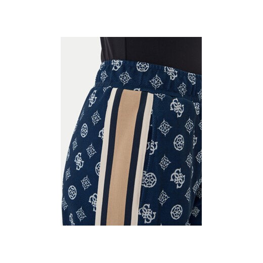 Guess Spodnie dresowe V5YB10 K0282 Granatowy Relaxed Fit Guess XL MODIVO