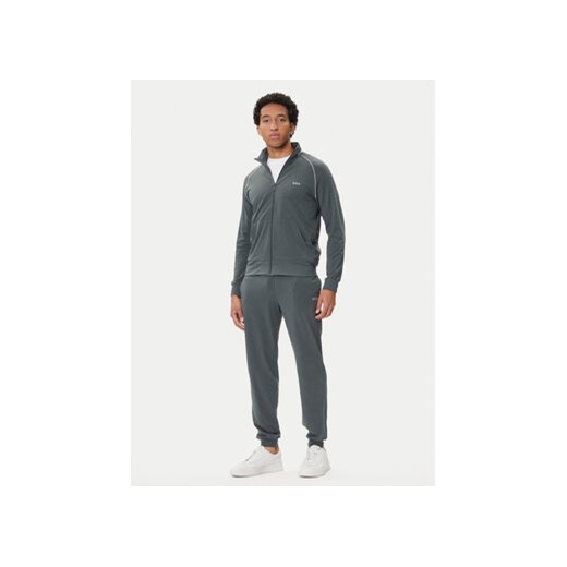 BOSS Spodnie dresowe Mix&Match 50515305 Zielony Regular Fit L MODIVO