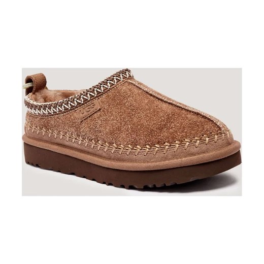 UGG Skórzane mule W TASMAN BIARRITZ | z dodatkiem wełny ze sklepu Gomez Fashion Store w kategorii Klapki damskie - zdjęcie 185444649