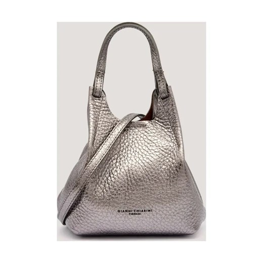 GIANNI CHIARINI Skórzana torebka na ramię Dua ze sklepu Gomez Fashion Store w kategorii Torebki hobo - zdjęcie 185444677