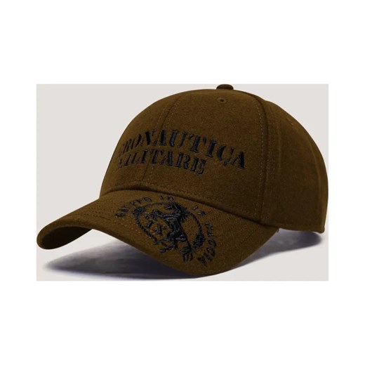 Aeronautica Militare Bejsbolówka | z dodatkiem wełny ze sklepu Gomez Fashion Store w kategorii Czapki z daszkiem męskie - zdjęcie 185444748