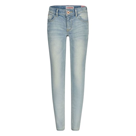 Vingino Dżinsy - Skinny fit - w kolorze błękitnym ze sklepu Limango Polska w kategorii Spodnie dziewczęce - zdjęcie 185445608