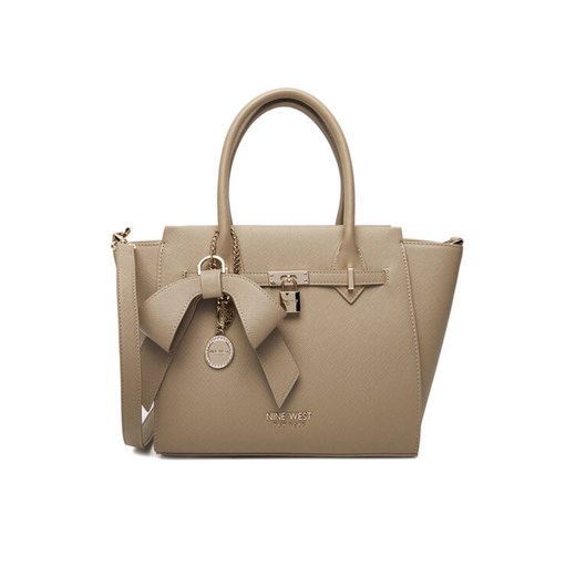Torebka Nine West CEO-Chelsea-Charm-II-LX10185 Beżowy ze sklepu eobuwie.pl w kategorii Torby Shopper bag - zdjęcie 185445797