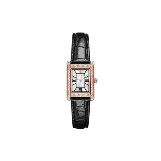 Emporio Armani Zegarek Genni AR11624 Czarny ze sklepu MODIVO w kategorii Zegarki - zdjęcie 185446149
