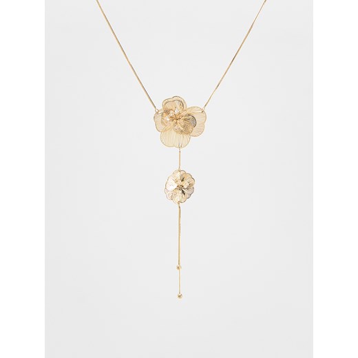 Reserved - Naszyjnik z zawieszką - złoty Reserved ONE SIZE wyprzedaż Reserved