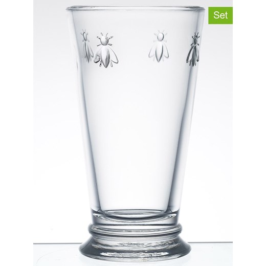 La Rochère France Szklanki (6 szt.) &quot;Abeille&quot; do drinków - 460 ml ze sklepu Limango Polska w kategorii Naczynia - zdjęcie 185447988