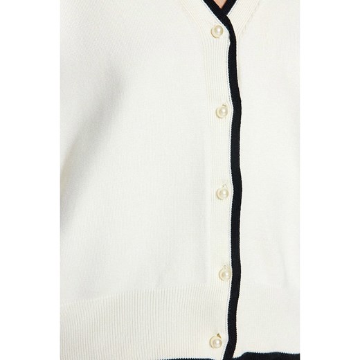 trendyol Kardigan w kolorze kremowo-czarnym Trendyol M okazja Limango Polska