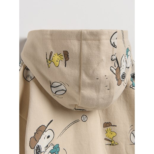 Reserved - Bawełniany komplet Snoopy - beżowy Reserved 74 (6-9 m.) Reserved