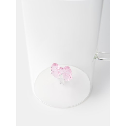 Sinsay - Dzbanek z kokardą - różowy Sinsay One Size Sinsay