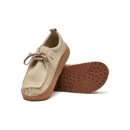 Comfortfusse Trzewiki w kolorze beżowym Comfortfusse 45 promocyjna cena Limango Polska