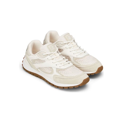 Marc O´Polo Skórzane sneakersy w kolorze biało-beżowym ze sklepu Limango Polska w kategorii Buty sportowe damskie - zdjęcie 185452889