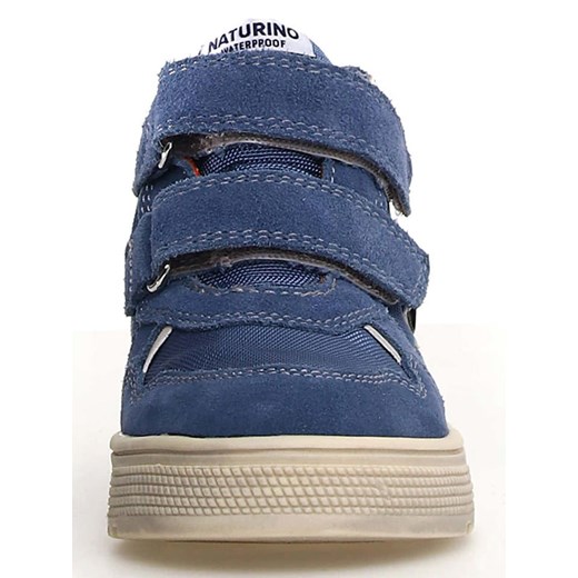 Naturino Skórzane sneakersy "Hess 3" w kolorze niebieskim Naturino 34 promocyjna cena Limango Polska