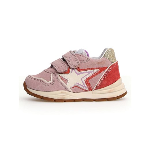 Naturino Skórzane sneakersy &quot;Roy&quot; w kolorze jasnoróżowym ze sklepu Limango Polska w kategorii Buty sportowe dziecięce - zdjęcie 185453189