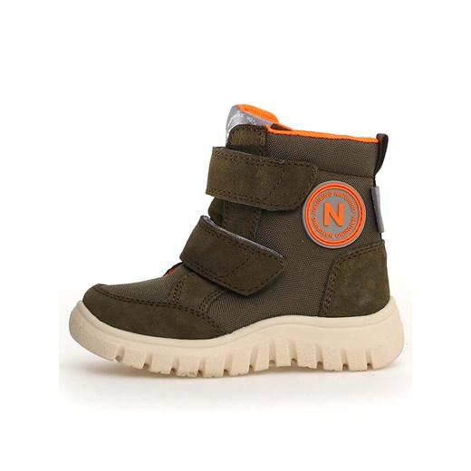 Naturino Botki zimowe "Geminae 3" w kolorze khaki Naturino 26 okazyjna cena Limango Polska