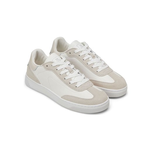Marc O´Polo Skórzane sneakersy w kolorze kremowo-beżowym ze sklepu Limango Polska w kategorii Buty sportowe damskie - zdjęcie 185453405