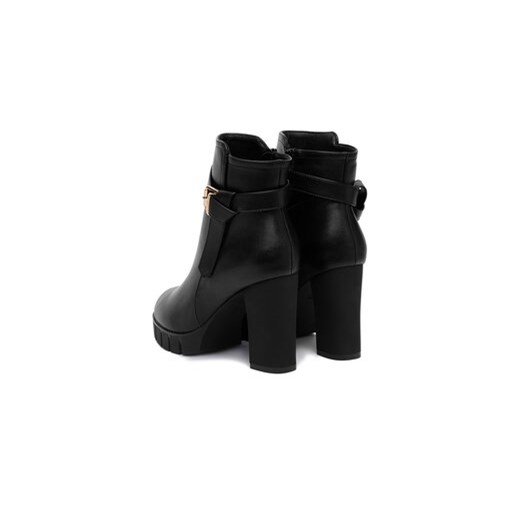 Botki DeeZee HX16041A-180 Czarny 39 eobuwie.pl