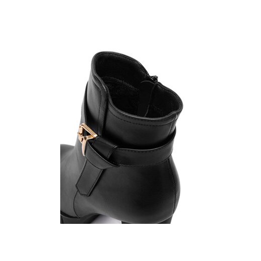 Botki DeeZee HX16041A-180 Czarny 38 eobuwie.pl