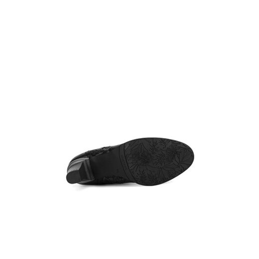 Botki Mustang 1335-501 Czarny Mustang 38 eobuwie.pl