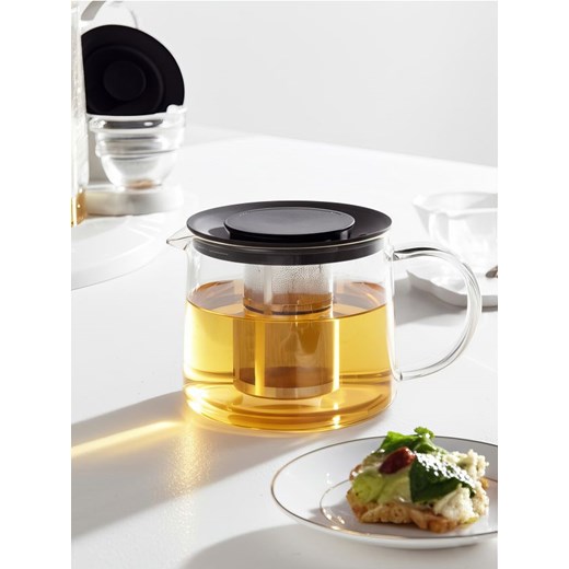 Sinsay - Dzbanek do herbaty - clear ze sklepu Sinsay w kategorii Dzbanki i zaparzacze - zdjęcie 185458017
