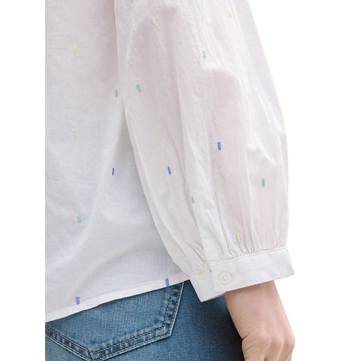 Tom Tailor Bluzka w kolorze białym Tom Tailor 36 okazja Limango Polska