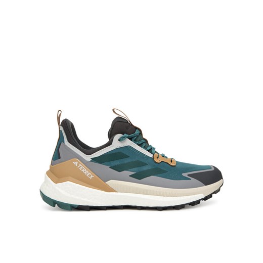 adidas Trekkingi Terrex Free Hiker 2.0 Low JQ9905 Zielony ze sklepu MODIVO w kategorii Buty trekkingowe męskie - zdjęcie 185459258