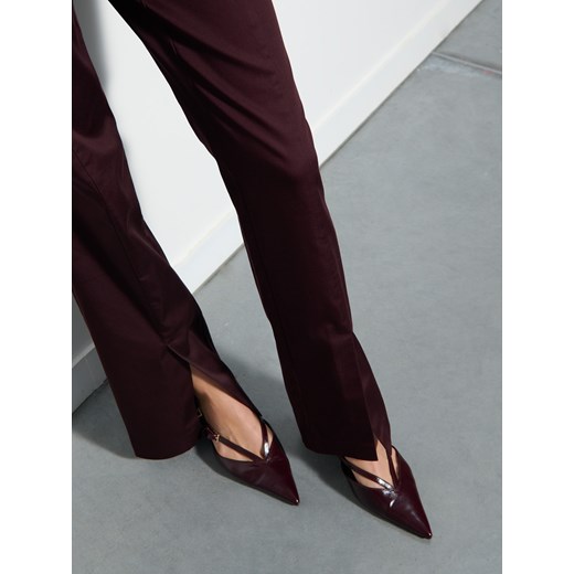 Mohito - Spodnie flare - mahoń Mohito 36 Mohito