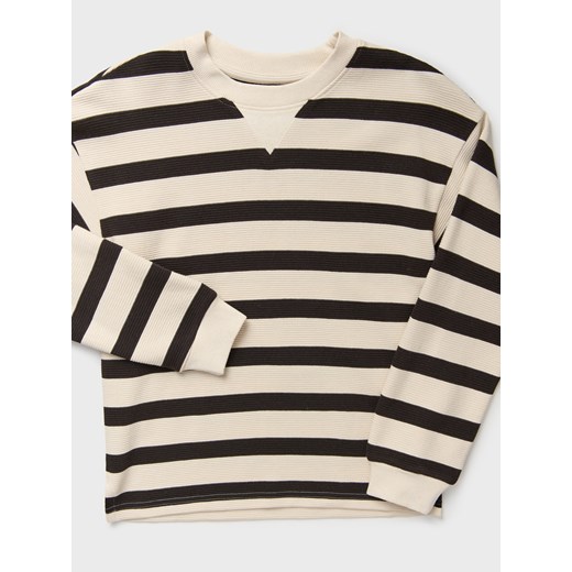 Sinsay - Bluza w paski - kremowy Sinsay 146 (10-11 l) Sinsay