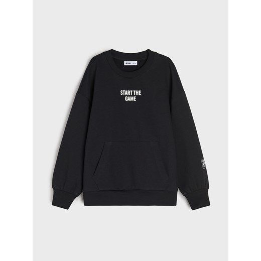 Sinsay - Komplet dresowy - czarny Sinsay 104 (3-4 l) Sinsay