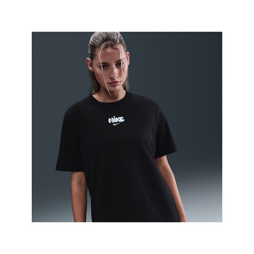 T-shirt damski Nike Sportswear - Czerń ze sklepu Nike poland w kategorii Bluzki damskie - zdjęcie 185462027