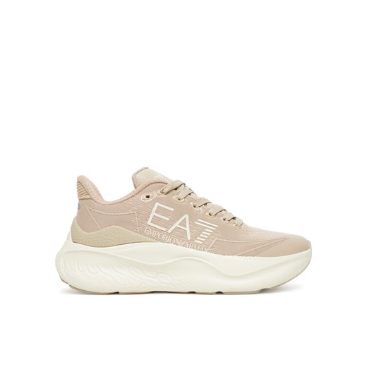 Sneakersy EA7 Emporio Armani X8X245 XK442 MZ211 Beżowy ze sklepu eobuwie.pl w kategorii Buty sportowe damskie - zdjęcie 185462308