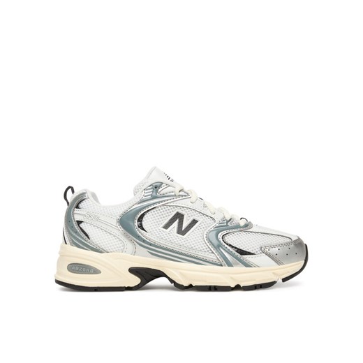 Sneakersy New Balance U530ESA W Srebrny ze sklepu eobuwie.pl w kategorii Buty sportowe damskie - zdjęcie 185462538
