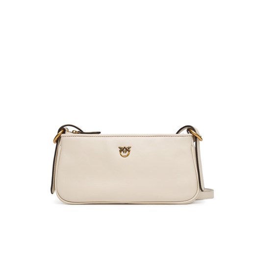 PINKO Torebka Half Moon Baguette Mini AI 25-26 PLTT 105069 A0QO Écru ze sklepu MODIVO w kategorii Listonoszki - zdjęcie 185464146