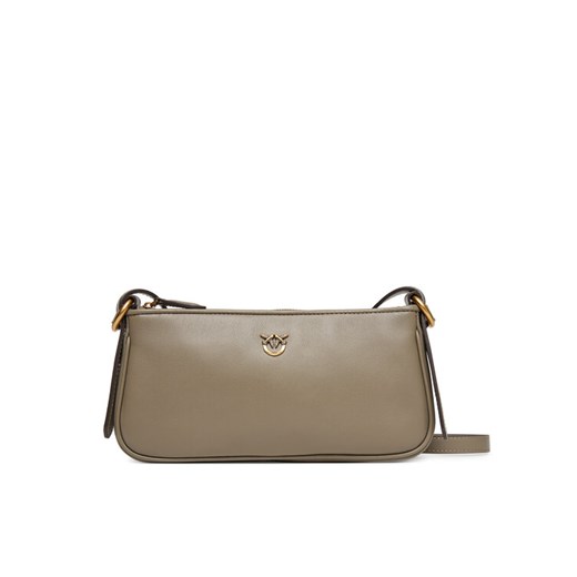 PINKO Torebka Half Moon Baguette Mini AI 25-26 PLTT 105069 A0QO Beżowy ze sklepu MODIVO w kategorii Listonoszki - zdjęcie 185464169