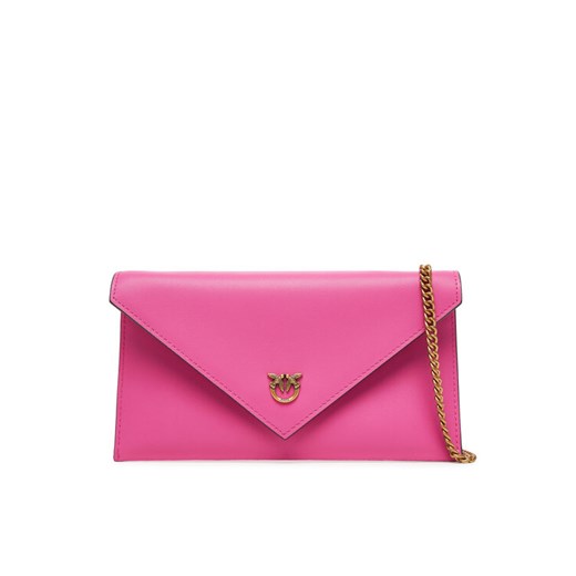 PINKO Torebka Flat Purse Mini AI 25-26 PCPL 105347 A0F1 Różowy ze sklepu MODIVO w kategorii Kopertówki - zdjęcie 185464188