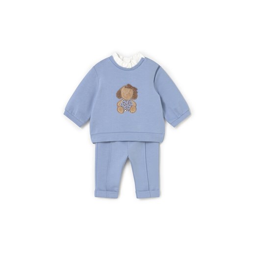 Mayoral Dres 2560 Błękitny Regular Fit ze sklepu MODIVO w kategorii Odzież dla niemowląt - zdjęcie 185464285