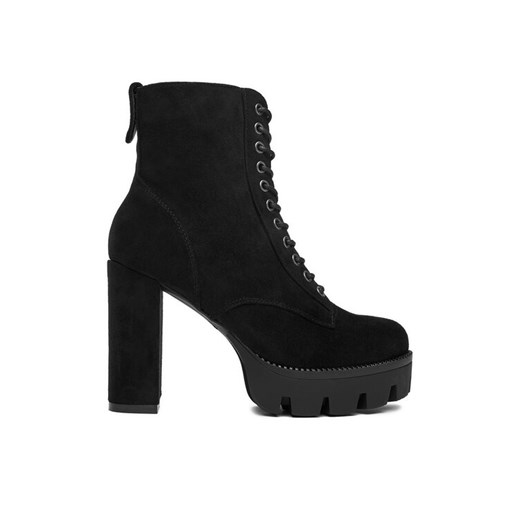 DeeZee Botki 23756-4-BLACK SU Czarny ze sklepu MODIVO w kategorii Botki - zdjęcie 185464297
