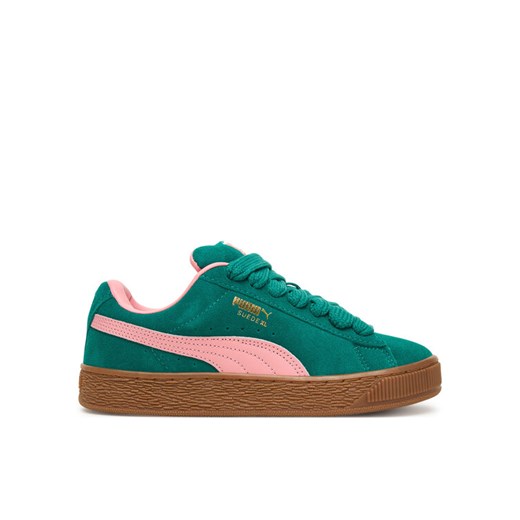 Puma Sneakersy Suede Xl Jr 396577 36 Zielony ze sklepu MODIVO w kategorii Buty sportowe dziecięce - zdjęcie 185464305