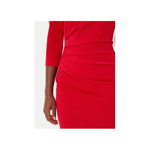 Rinascimento Sukienka koktajlowa CFC0126154003 Czerwony Slim Fit Rinascimento XL MODIVO