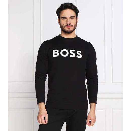 BOSS ORANGE Bluza WELOGOCREWX | Regular Fit ze sklepu Gomez Fashion Store w kategorii Bluzy męskie - zdjęcie 185466037
